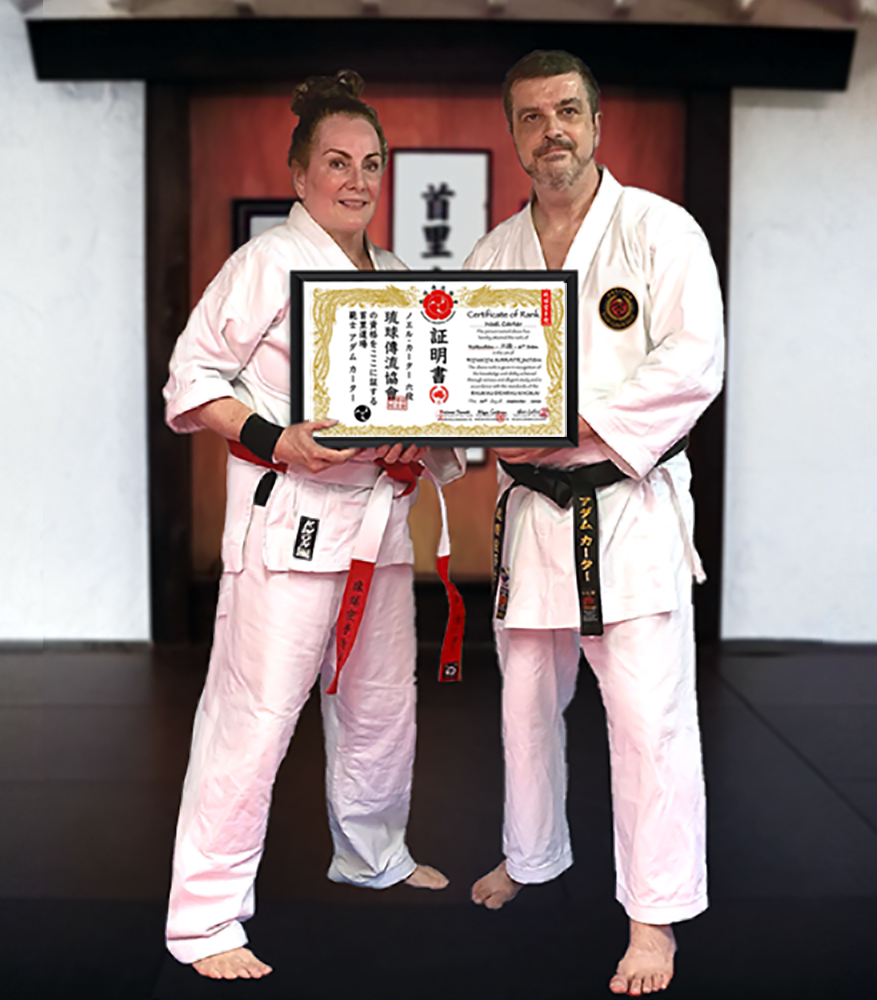 Noel Carter 6th dan Shihan Noel Carter Shihan image